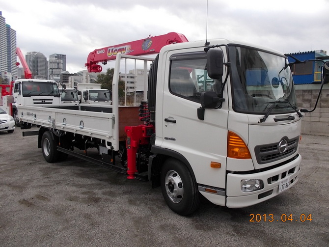 日野自動車 ４トンユニック車 横浜のロードサービス 有限会社矢向自動車工業